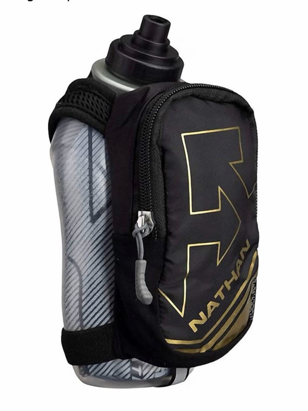 Nathan SpeedDraw Plus Insulated Handheld Water Bottle – Grip-Free Running Flask
